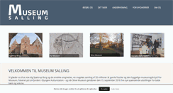 Desktop Screenshot of museumsalling.dk